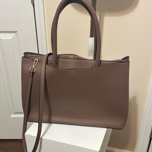 a new day Elegant Brown Tote Bag